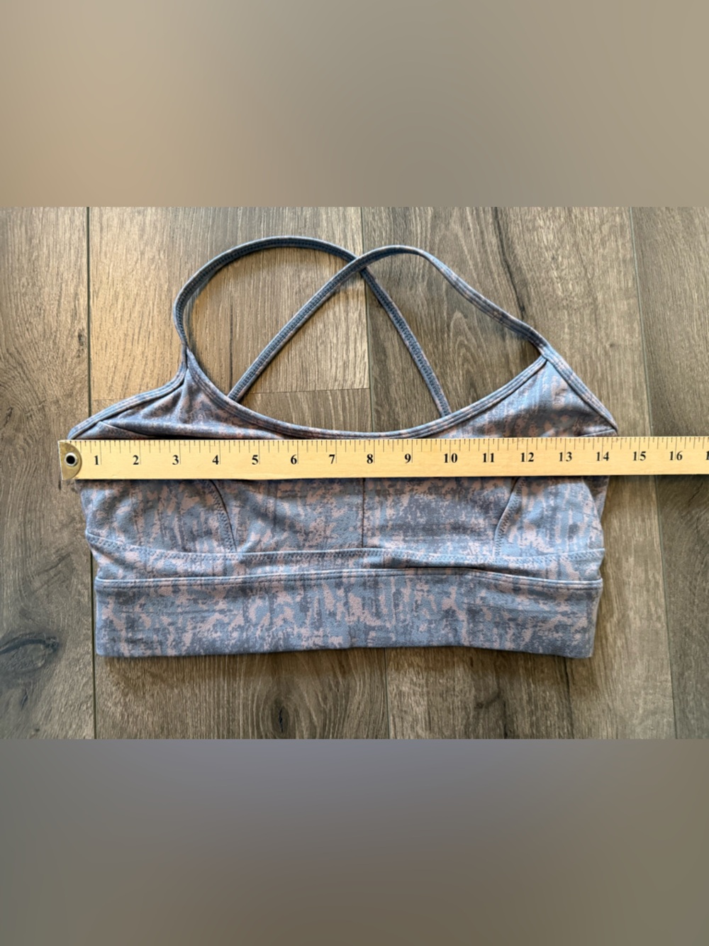 Varley Sports Bra Top Size Medium Strappy Back Performance Activewear - Picture 6 of 6